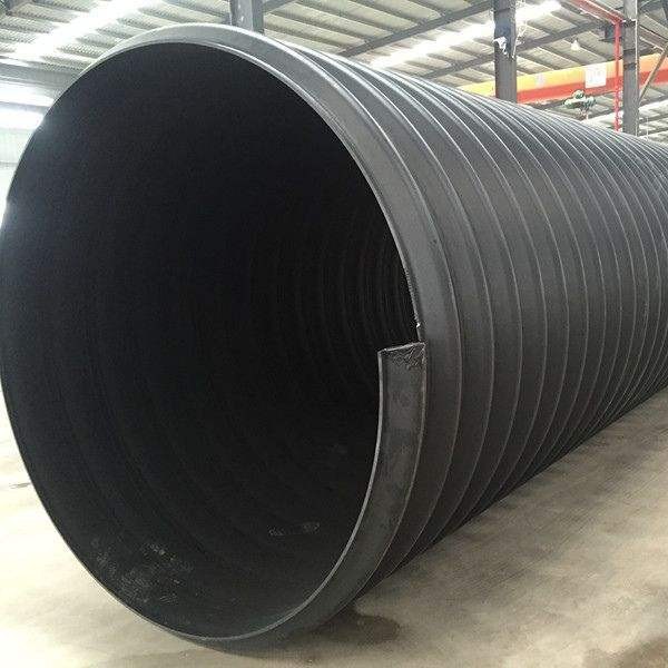 加工定制HDPE钢带波纹管 聚乙烯增强螺旋波纹管 大口径排水排污管